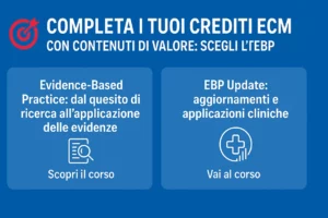 Corsi Fad per personale sanitario sull'EBP gratis 10 crediti ECM